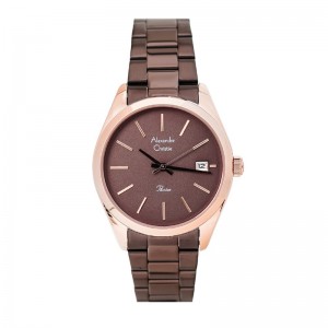 Alexandre Christie AC 2839 Rosegold Brown LDBROBO